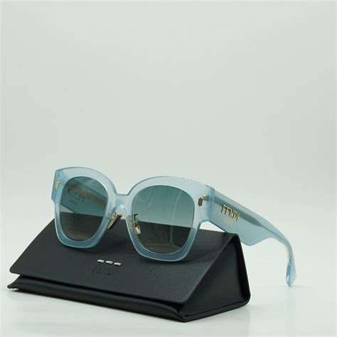 Fendi FF0458/G/S MVUPR Azure/Blue 